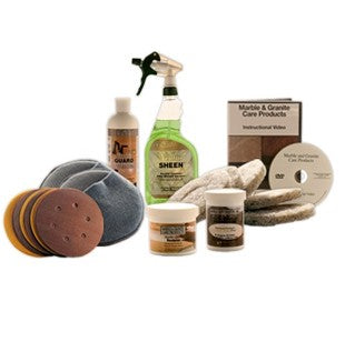 Deluxe Marble Restoration & Maintenance Kit Without Buffer